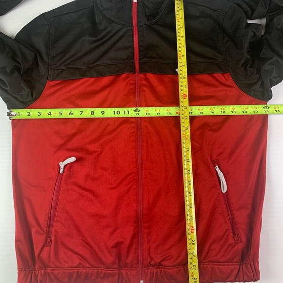 TRUE RELIGION Mens Full Zip Track Jacket Size XXL Red/Black - Picture 7 of 10